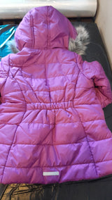 Jachetă de iarnă pentru copii, mărimea 86, 12-18 luni, ciclam