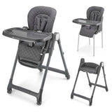 Tulo Столче За Хранене Grey Kinderkraft