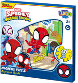 Пъзел Магнитен 60 Ел. Спайдермен В Града 18Х18Х2 Съдържа 3 Пъзела По 20 Ел