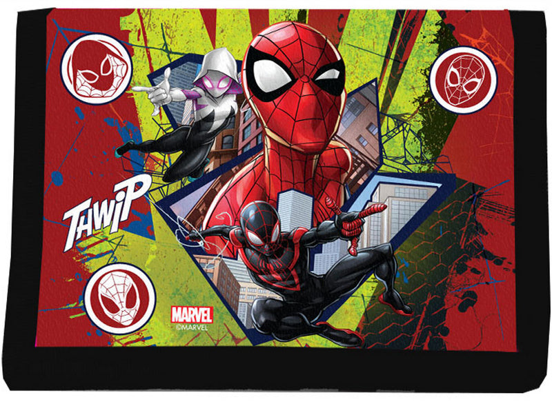 Кутия Подаръчна С Двулицево Портмоне И Ключодържател Спайдермен 20Х12Х3