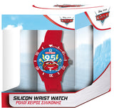 Часовник В ПодаръчнаКутия Със Силиконова Каишка Аналогов Колите 10Х7Х7