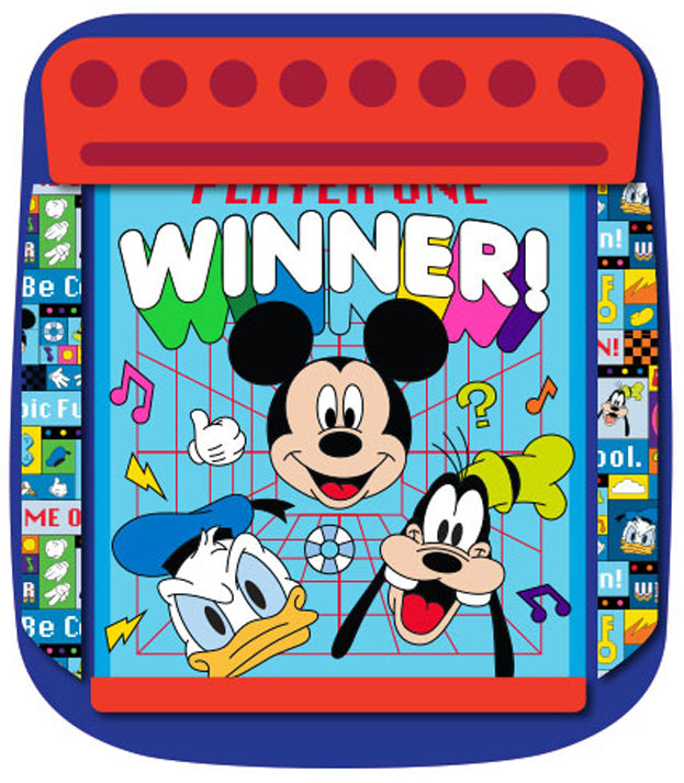 Оцветителен Център С Маркери Цветни МоливиСтикери И Рисувателна Хартия На Руло С Мики И Мини Маус 25Х21Х2