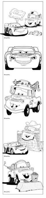 Оцветителен Център С Маркери Цветни МоливиСтикери И Рисувателна Хартия На Руло С Колите 25Х21Х2