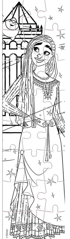 Пъзел 24 Ел. Пожелание Размер На Пъзела 48Х13 С Възможност За Оцветявание На Гърба