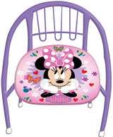 Детско Столче Метално С Мека Седалка Мини Маус35Х36Х35