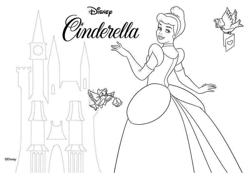 Рисувателен Блок А4 Със Спирала С Шаблони С ЛинияСтикери И Оцветителни Страници 40 Стр. 33Х23 Дисни Принцеси Снежанка И БелДвулицев