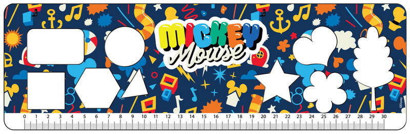 Рисувателен Блок А4 Със Спирала С Шаблони С ЛинияСтикери И Оцветителни Страници 40 Стр. 33Х23 Мики МаусДва Вида