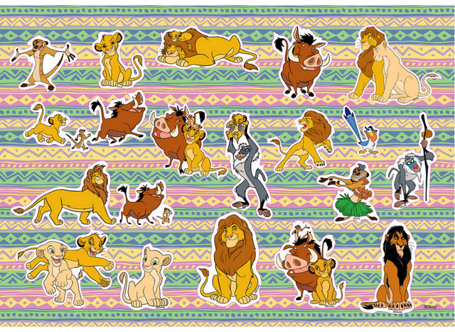 Рисувателен Блок А4 Със Спирала С Шаблони С ЛинияСтикери И Оцветителни Страници 40 Стр. 33Х23 Цар ЛъвДва Вида