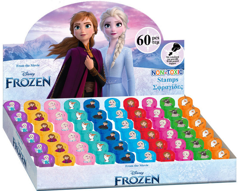 Печати Кръгли Фроузен С Тампон 10 Модела Микс С Холограмен Стикер