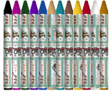 Set de colorat cu mâner, cu șabloane, autocolante, cu album, bloc spiralat A4 și multe markere, pasteluri, acuarele, pensule etc. Jurassic World 54x47x3