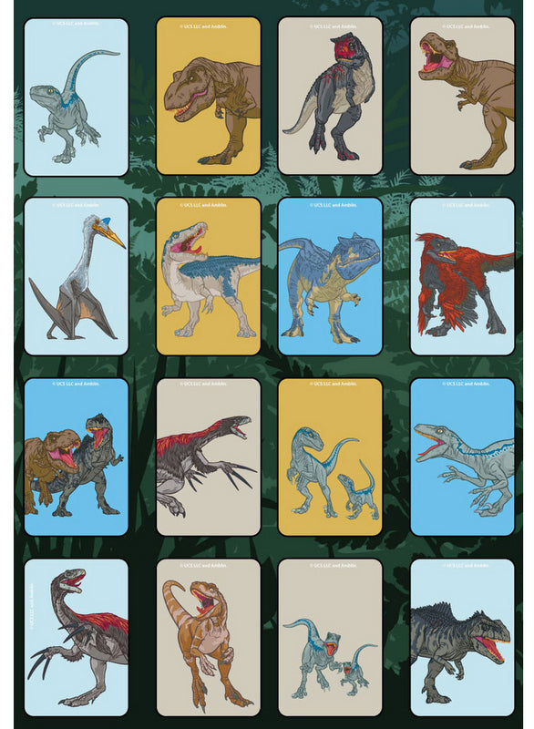 Куфарче С Дръжка И 1000 Стикеря На Джурасик Свят И Албум За Стикерите 22Х22Х3