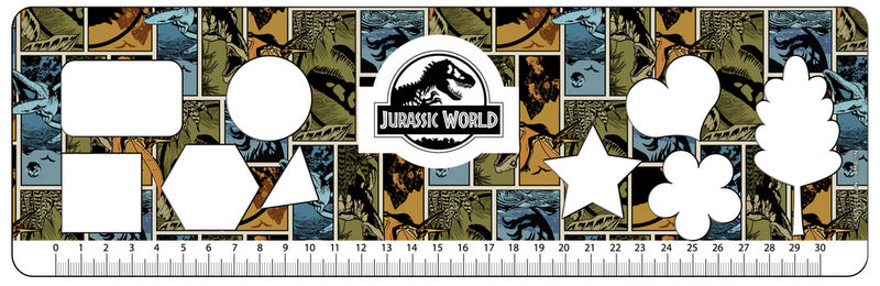 Рисувателен Блок А4 Със Спирала С Шаблони С ЛинияСтикери И Оцветителни Страници 40 Стр. 33Х23 Джурасик Свят Два Вида