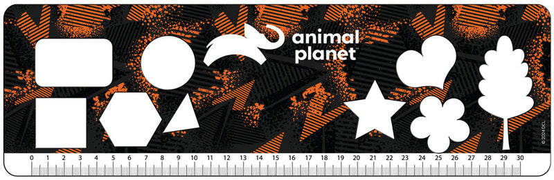Рисувателен Блок А4 Със Спирала С Шаблони С ЛинияСтикери И Оцветителни Страници 40 Стр. 33Х23 Анимал Планет Двулицев