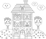 Пъзел 24 Ел Животните Много Едри Елементи 41Х28 Размер На ПъзелаС 3 Оцветителни Страници