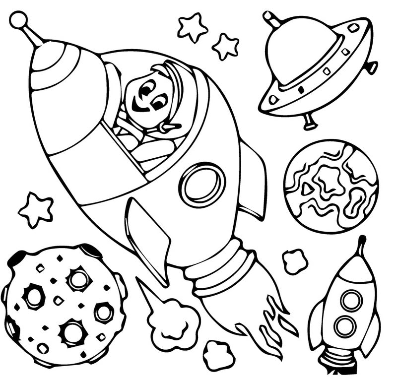 Пъзел 24 Ел Космос Много Едри Елементи 41Х28 Размер На ПъзелаС3 Оцветителни Страници