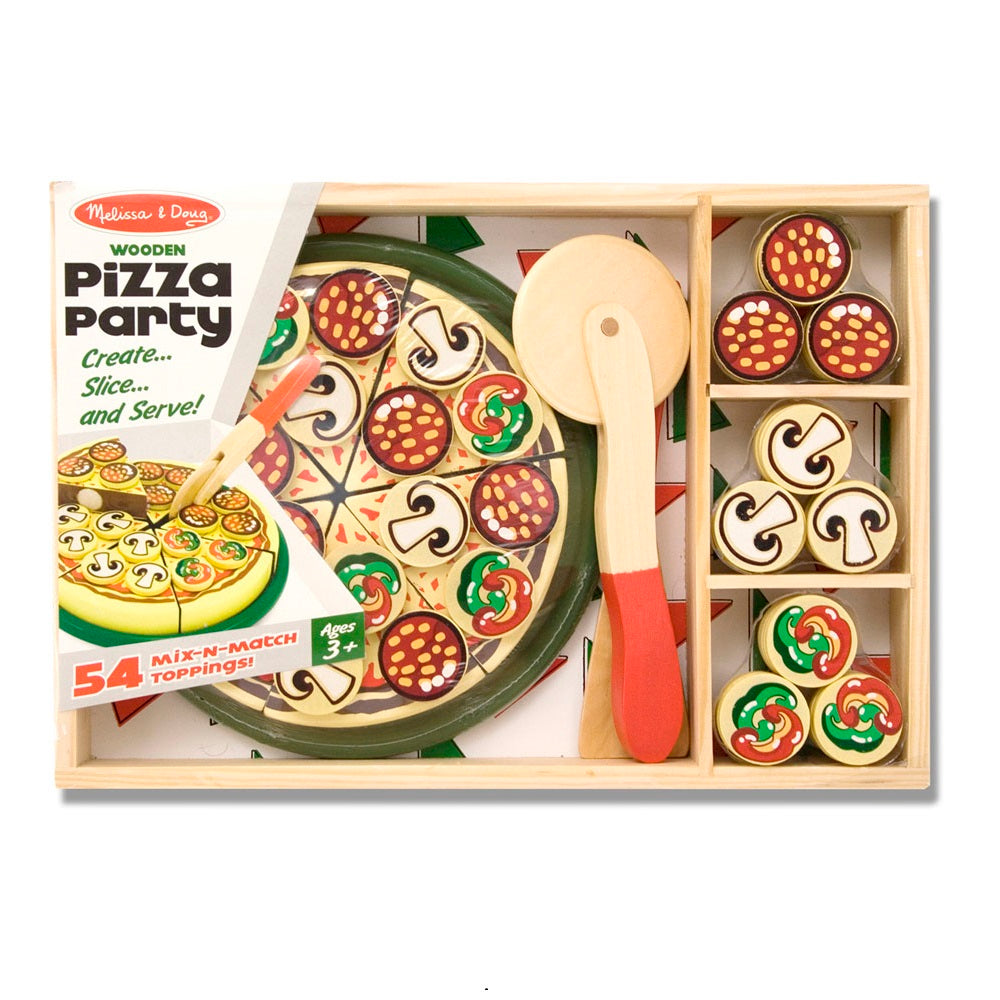 20155221 Melissa&Doug fából készült pizza