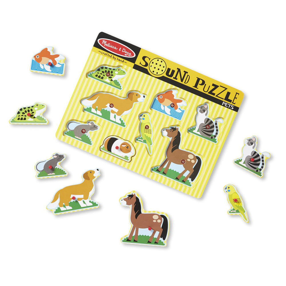Домашни Любимци Пъзел Със Звуци Melissa&Doug