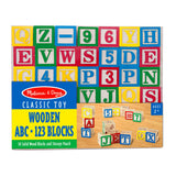 Blocuri ABC din lemn