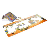 Puzzle de podea cu animale africane, 100 de piese.