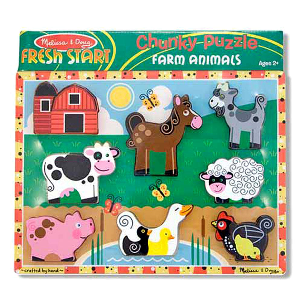 20155922 Пъзел Ферма 8 Части Melissa&Doug