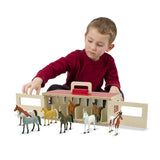 Комплект Коне С Конюшна Melissa&Doug