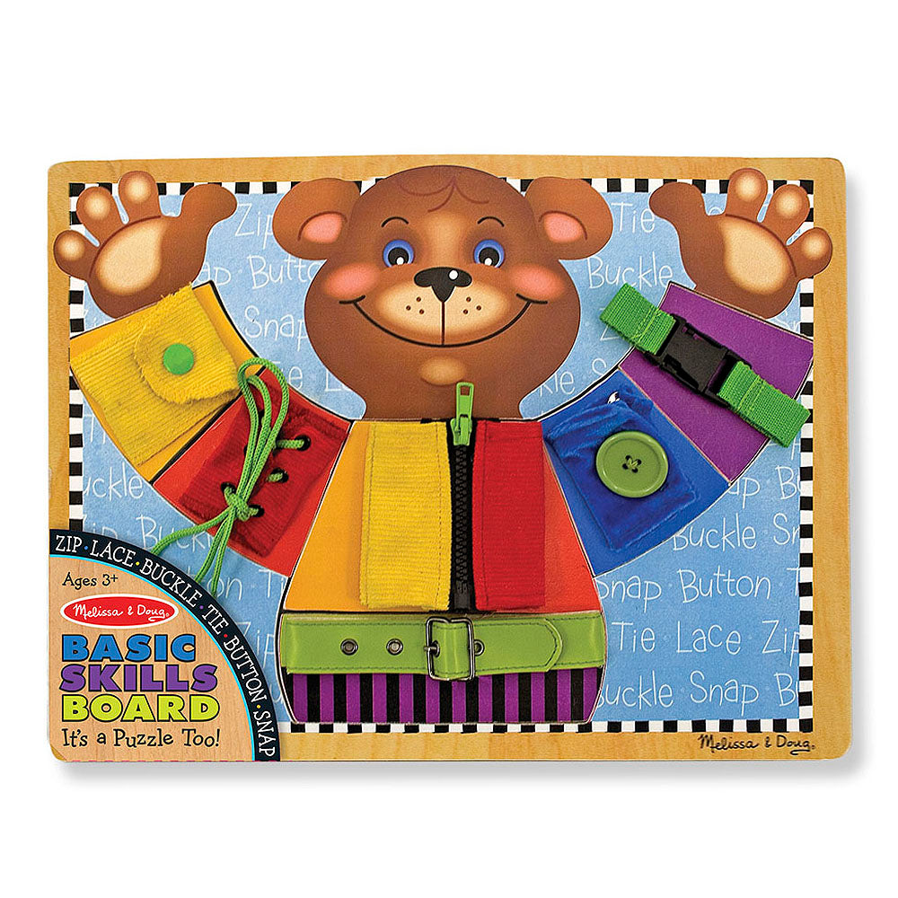 20155576 Дървено Мече С Връзки Melissa&Doug
