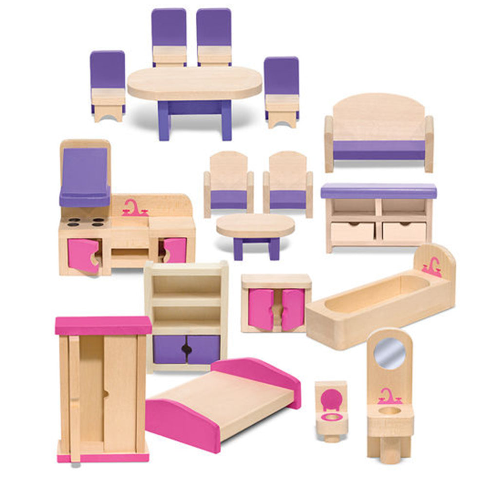 Melissa&Doug 3 szintes babaház