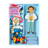 Julia mágneses öltöztetős babája Melissa&Doug