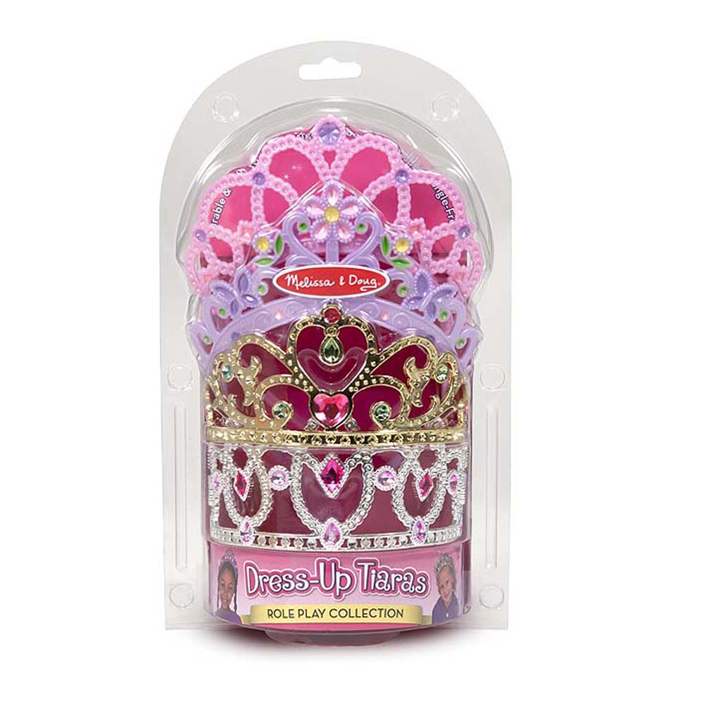 Korona hercegnőknek, 4 db, dobozos, Melissa&Doug