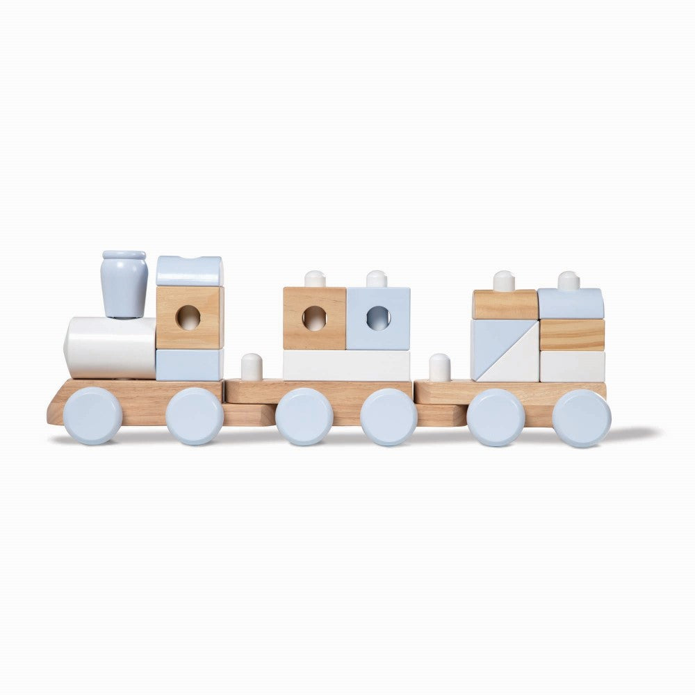 Дървен Влак Натурал Melissa&Doug