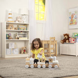 Дървен Влак Натурал Melissa&Doug