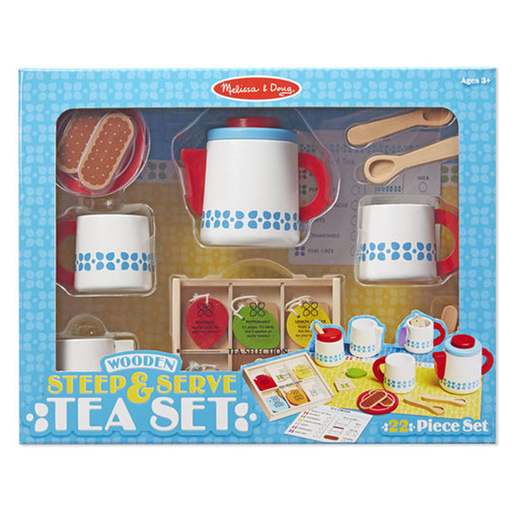 Set de ceai din lemn
