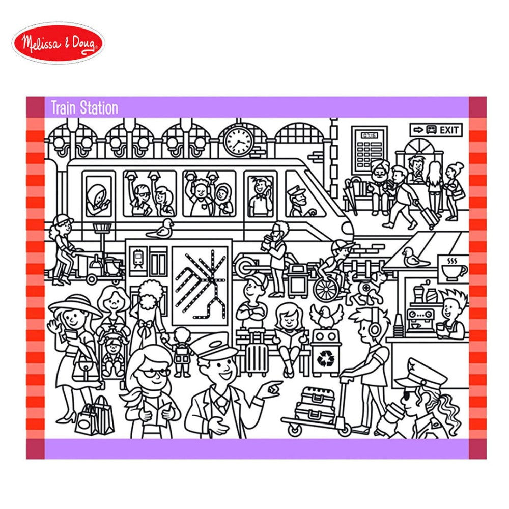 Carte de stickere - Oraș