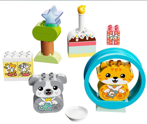 Lego® Duplo® My First 10977 - Моите Първи Кученце И Котенце – Със Звук