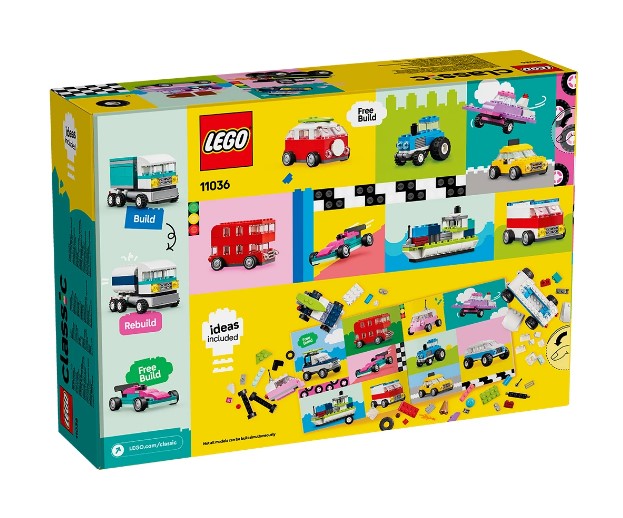 Lego® Classic 11036 - Творчески Превозни Средства