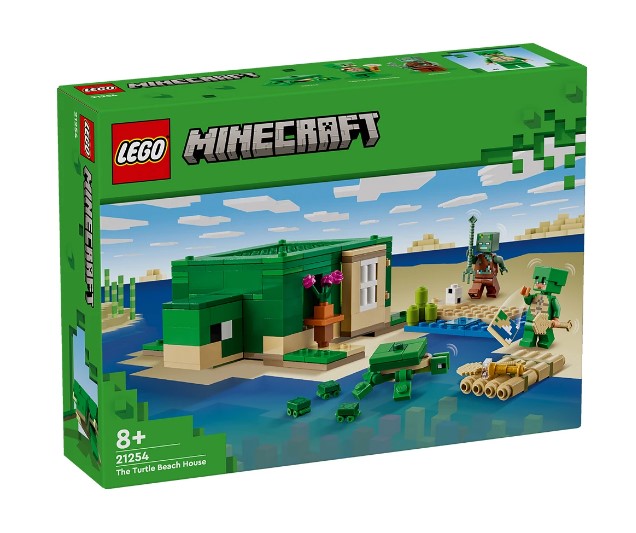 Lego® Minecraft 21254 - Къща На Плажа На Костенурките