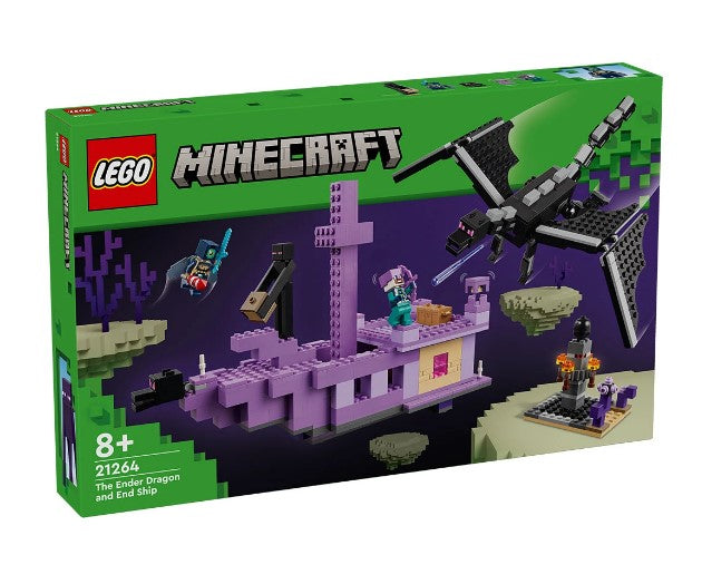 Lego® Minecraft™ 21264 - Драконът Ендър И Корабът На Края