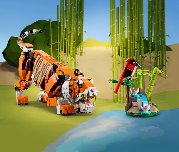 Lego® Creator 31129 - Величествен Тигър bebemama