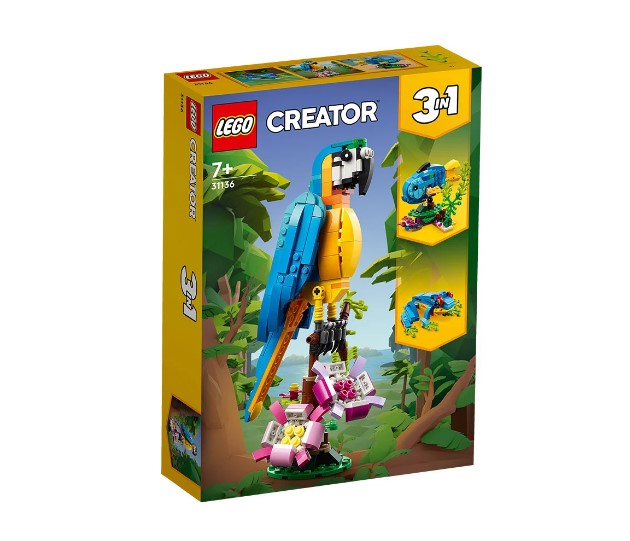 Lego® Creator 31136 - Eкзотичен Папагал