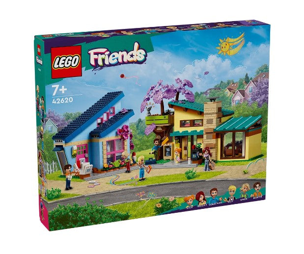 Lego® Friends 42620 - Семейните Къщи На Оли И Пейсли