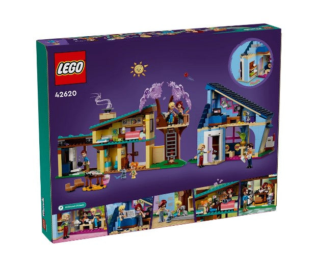 Lego® Friends 42620 - Семейните Къщи На Оли И Пейсли