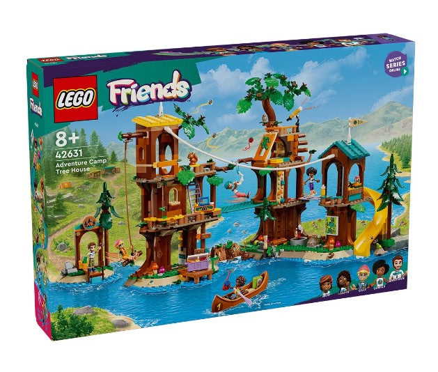 Lego® Friends 42631 - Лагер За Приключения – Дървесна Къща