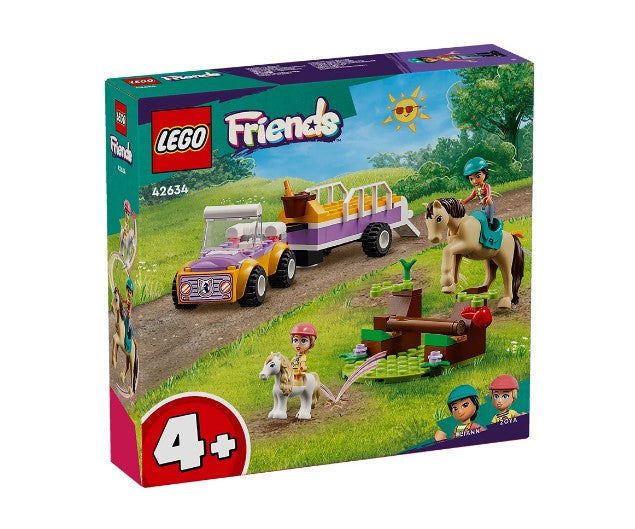 Lego® Friends 42634 - Ремарке За Кон И Пони