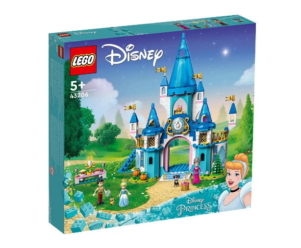 Lego® Disney Princess™ 43206 - Замъкът На Пепеляшка И Чаровния Принц