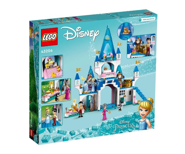 Lego® Disney Princess™ 43206 - Замъкът На Пепеляшка И Чаровния Принц