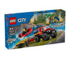 Lego® City 60412 - Пожарникарски Камион 4X4 Със Спасителна Лодка