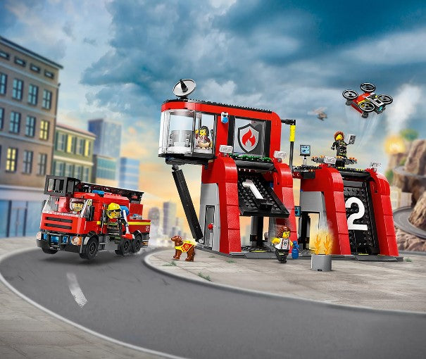 Lego® City Fire 60414 - Пожарна Команда И Пожарникарски Камион