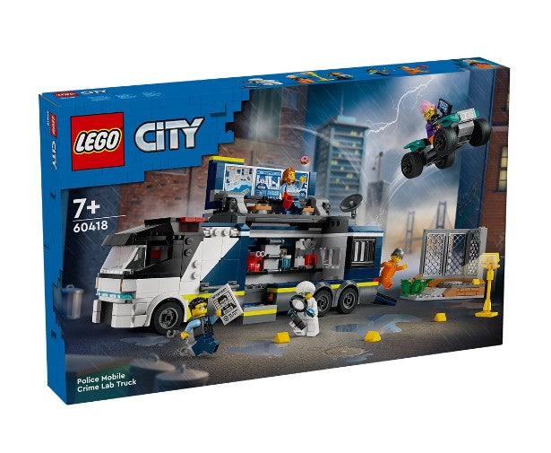 Lego® City Police 60418 - Камион С Мобилна Полицейска Лаборатория