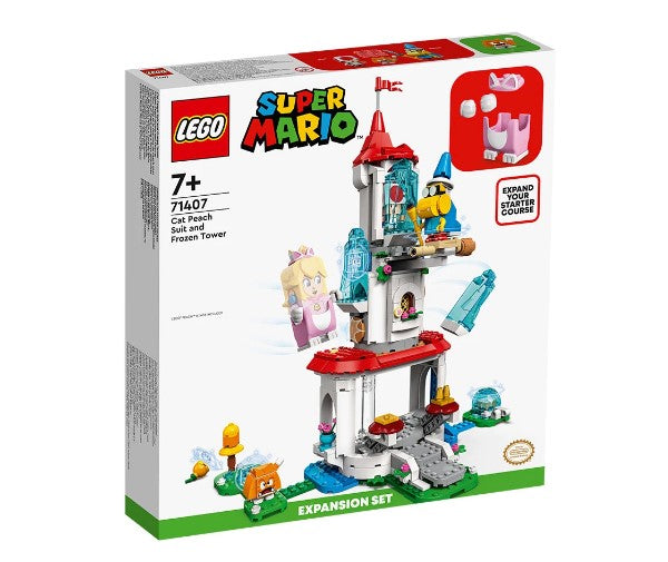Lego® Super Mario 71407 - Комплект Cat Peach Suit And Frozen Tower
