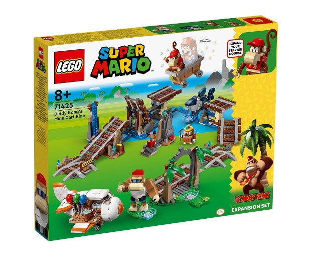 Lego® Super Mario™ 71425 - Комплект С Допълнения Diddy Kong'S Mine Cart Ride
